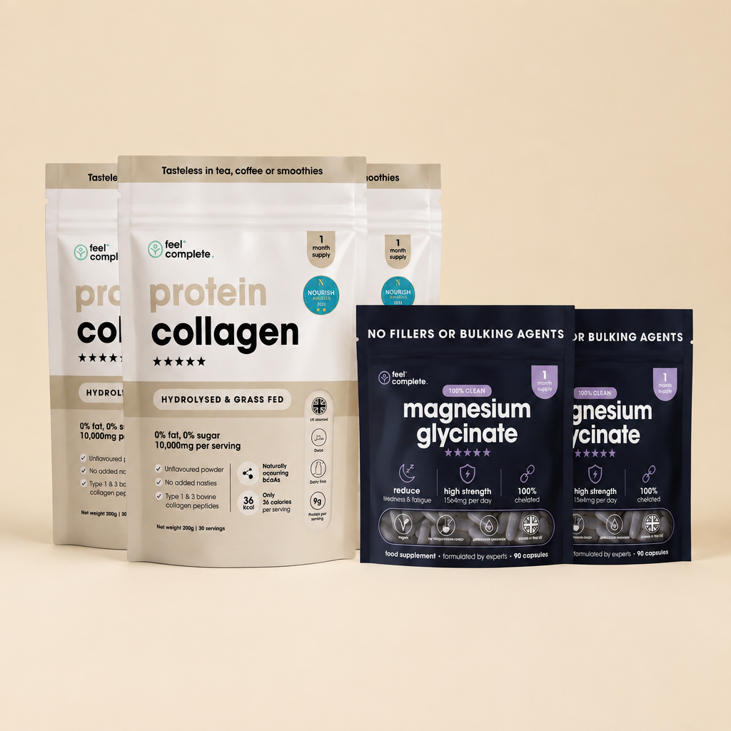 The September Reset: 3 Protein Collagen pouches and 2 Magnesium Glycinate packs