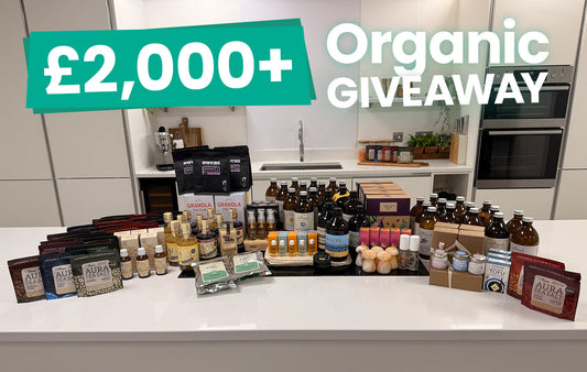 🌿 Organic Giveaway – 5 Luxury Bundles Worth £450 Each Up for Grabs! 🌿